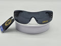 Royal Rayz Matte Shield Sunglasses – Black, Smoke Lens