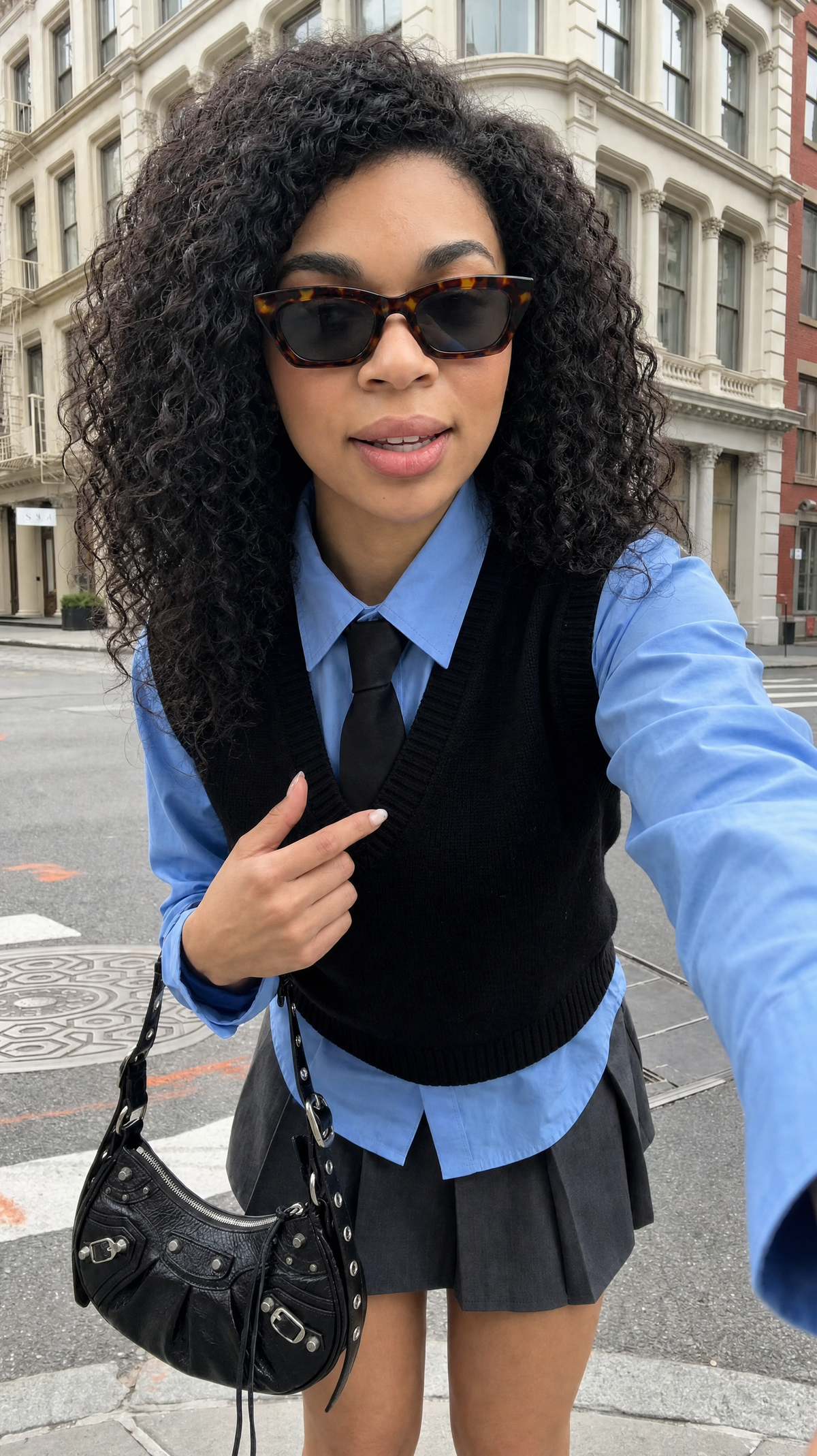 Royal Rayz Sharp Cat-Eye Sunglasses – Tortoiseshell, Grey Lens