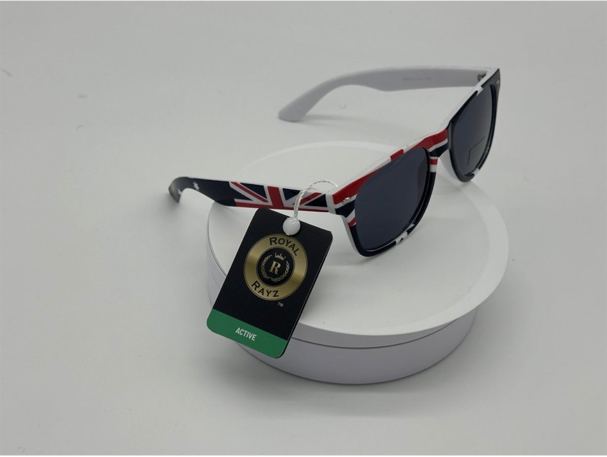 Australian Flag Print Wayfarer Sunglasses