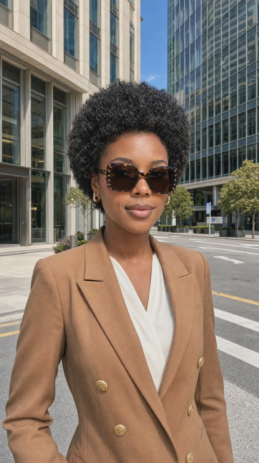 Royal Rayz Studded Square Sunglasses – Tortoiseshell, Brown Lens